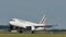 Air France Airbus taking off from Amsterdam Schiphol Airport AMS