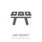 Air hockey icon. Trendy Air hockey logo concept on white background from Entertainment and Arcade collection