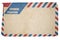 Air mail vintage envelope