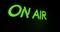 On air neon sign means broadcasting television or radio - 4k