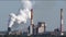 Air pollutants emissions â€“ large chimney smoking stack