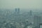 Air Pollution Covers Jakarta Skyscrapers