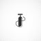 air pump isolated solid icon