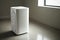air purifier in room with sleek, minimalist design