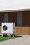 Air Source Heat Pump at Residential Pool House