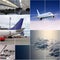 Air transport collage