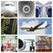 Air Travel collage