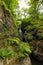 Aira Force waterfall Ullswater Valley Lake District Cumbria England UK