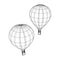 Airballoon design airway travel transport