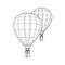 Airballoon design airway travel transport