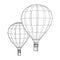 Airballoon design airway travel transport