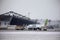 AirBaltic jet plane in Munich Airport, MUC