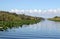 Airboat in Everglades