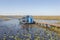 Airboat in the Everglades, Florida