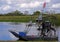 Airboat in the Florida Everglades