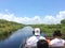 Airboat ride tour of St.John River in Florida, USA