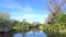 Airboat tour in Eveglades national park, touristic attraction in Miami, South Florida, USA