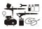 Airbrush equipment - pictogram