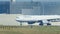 Airbus 330 taxiing to start