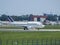 Airbus A319-111 operated by Air France preparing for take-off.