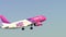 Airbus A320 wizz air takeoff