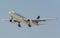 Airbus A330-343  Saudia airline arriving at dubai international airport