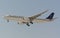 Airbus A330-343  Saudia airline arriving at Dubai international airport