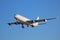 Airbus A340-300 In Generic White Livery On Final Approach