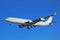 Airbus A340-300 In Generic White Livery Flying By