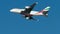 Airbus A380-842 of Emirates airlines take off