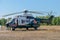 Airbus Helicopters H215 formerly Eurocopter AS332 Super Puma heavy-lift utility aircraft OH-HVP by Finland`s Border Guard