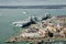 Aircraft carriers, Portsmouth - Aerial View