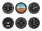 Aircraft gauges