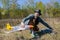 Aircraft Modeler Launches His Own Radio-Controlled Model Gliders