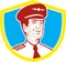 Aircraft Pilot Aviator Shield Retro