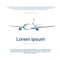 Aircraft Plane Logo Color Icon Vector