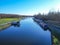 Aire and Calder Navigation near Leeds, Yorkshire, England