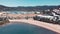 Airlie Beach skyline from city park, Queensland, Australia