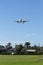 Airliner Landing at Gold Coast Airport, Australia