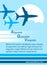Airlines retro poster