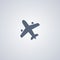 Airplane, Air, vector best flat icon