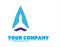 Airplane corporate. travel, cargo business logo