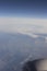 Airplane flying in sky engine wing