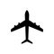 Airplane icon logo isolated symbol vector illustration