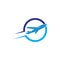 Airplane icon vector illustration design