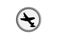 The Airplane Illustration Logo