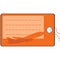 Airplane luggage tag