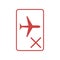 Airplane mode symbol