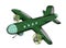 Airplane Png Transparent background WW2 military aircraft with green body paint