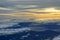 Airplane Sunset Cloudscapes